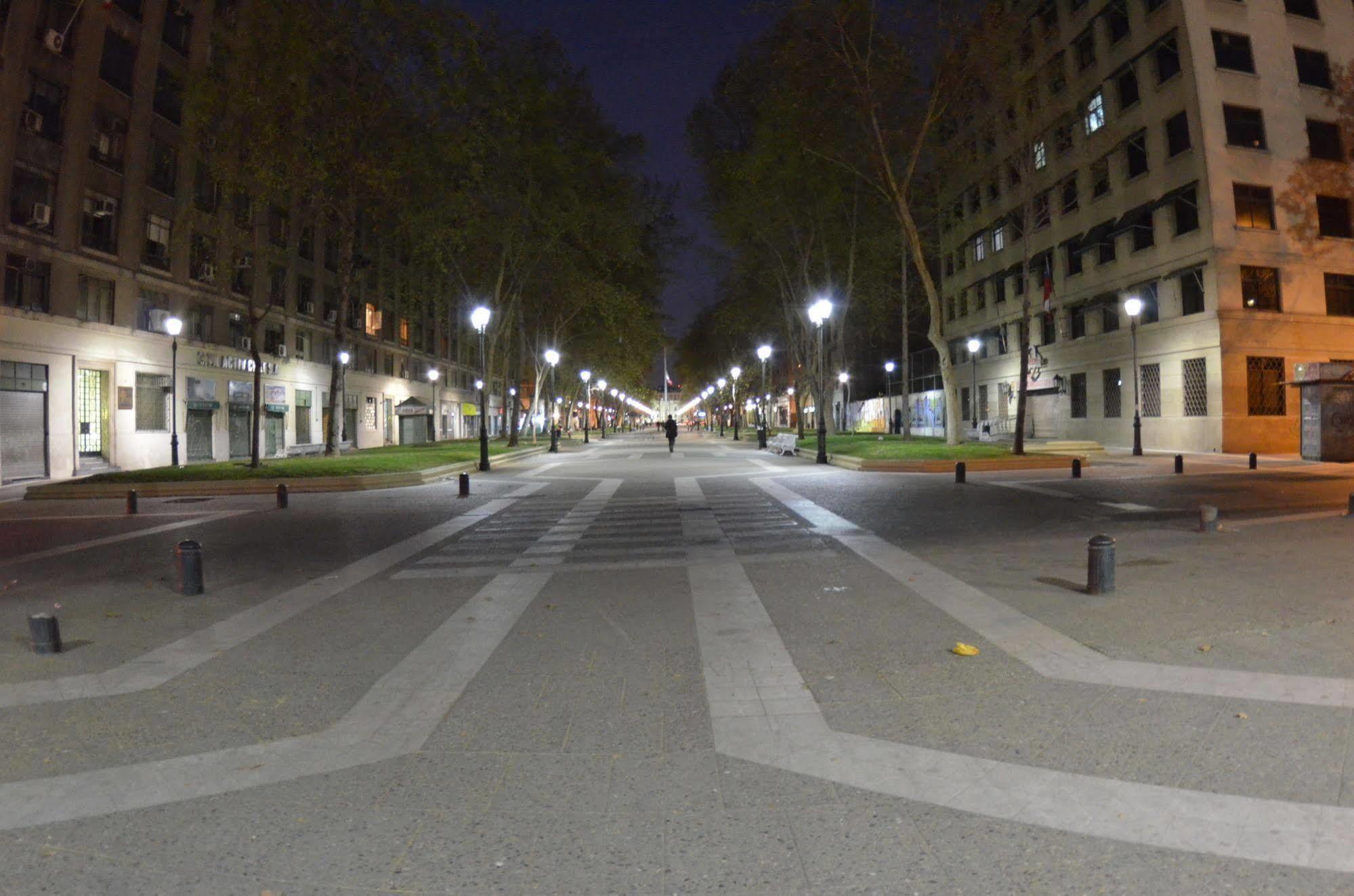 דירות סנטיאגו Stgo Centro, Departamentos Amoblados Paz מראה חיצוני תמונה